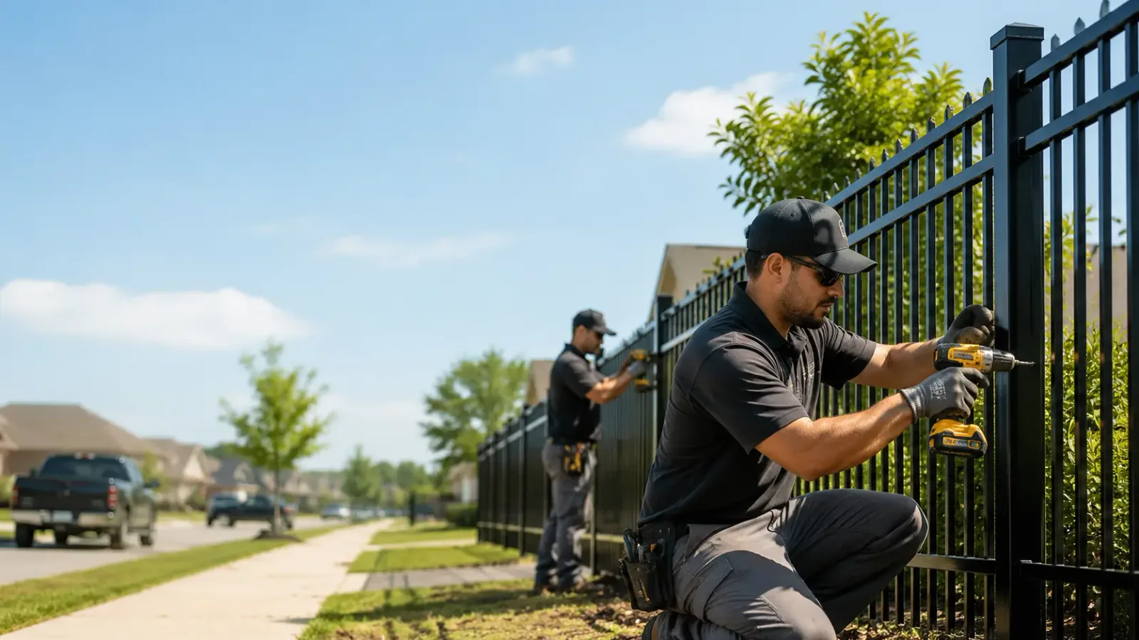 Metal Fence Installation in Brinkhaven, OH